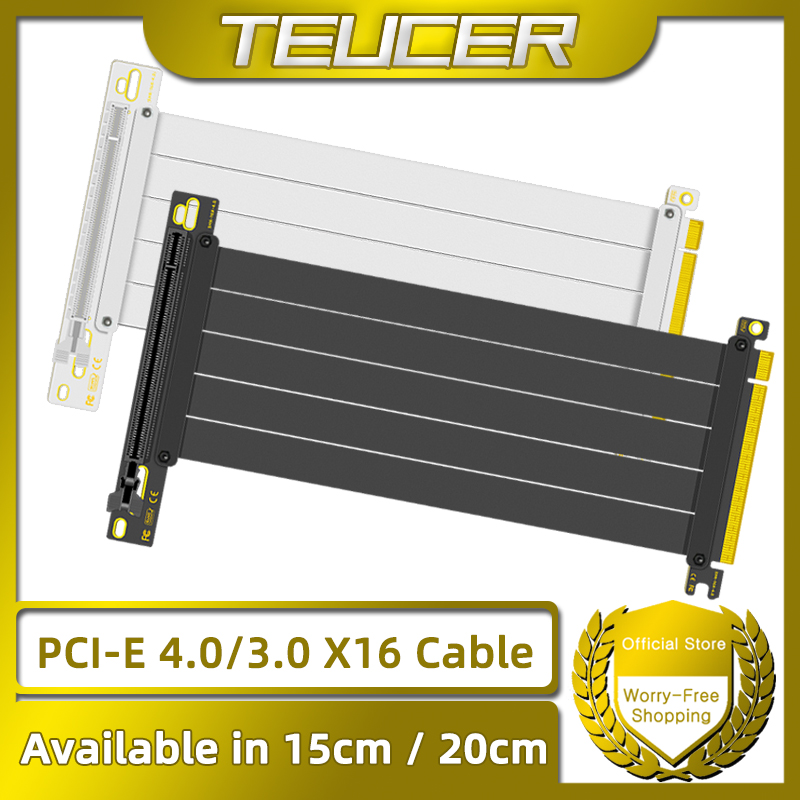 Pcie Extension Cable - TEUCER PCI-E 4.0 X16 Cavo riser