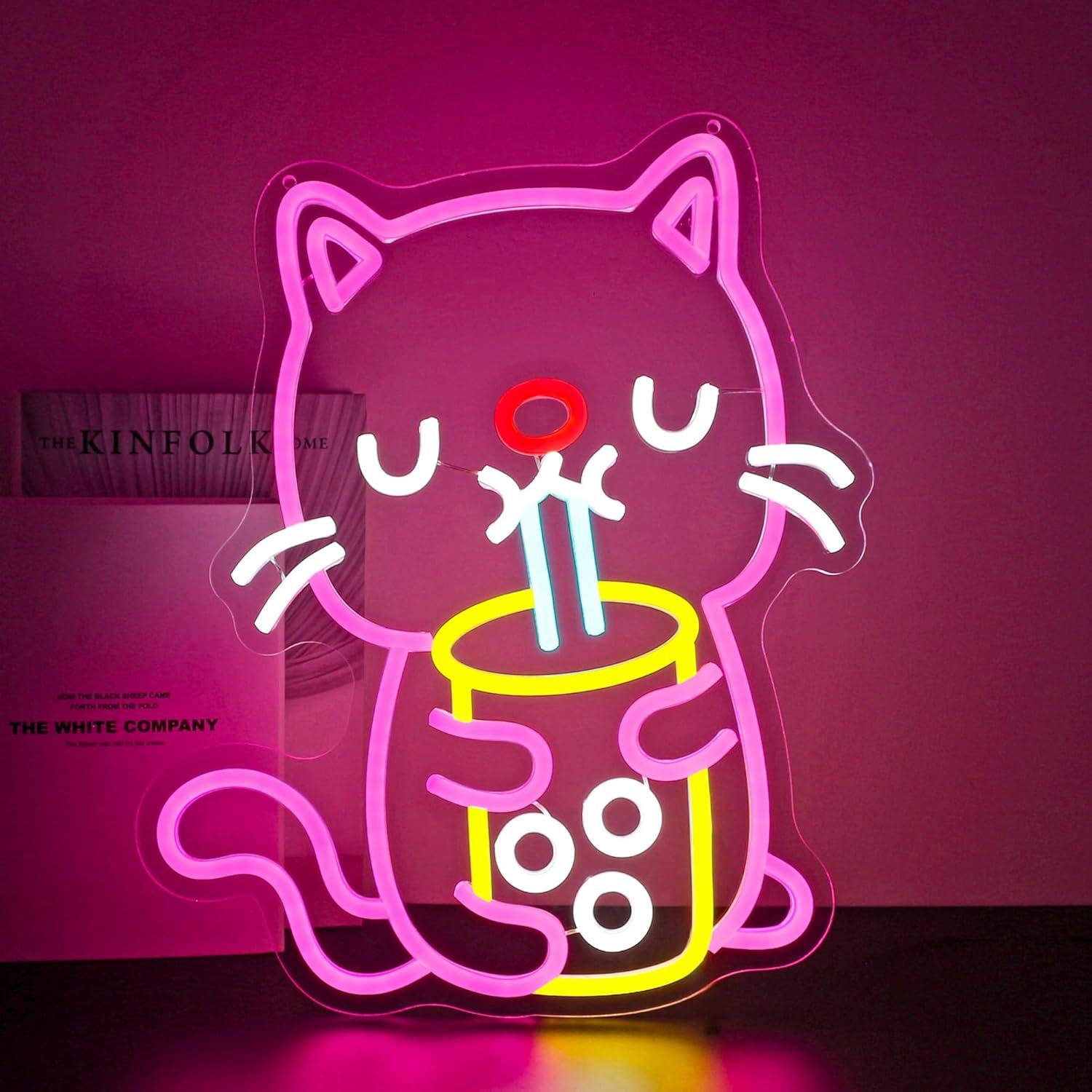 Gaming Accessories Shop - Insegna al Neon a Forma di
