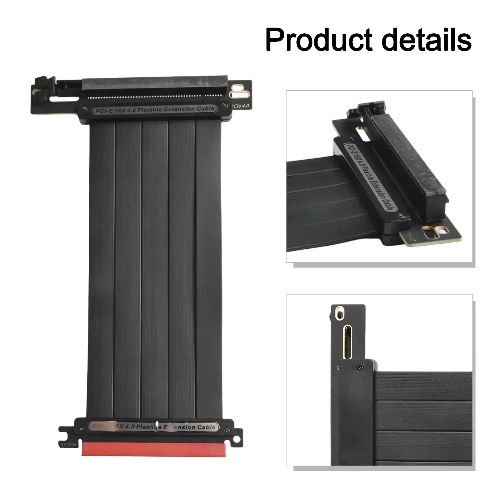 Pcie Extension Cable - TEUCER PCI-E 4.0 X16 Cavo riser