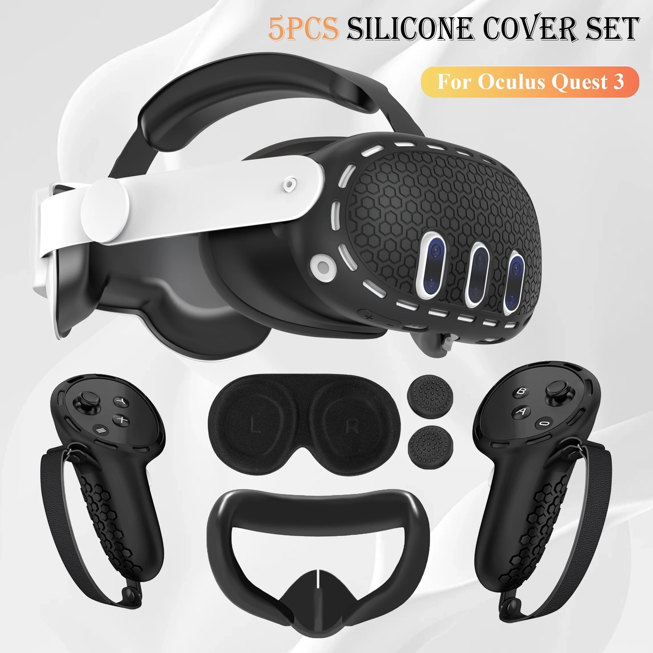 Controller Grip Cover - Set di coperture in silicone per