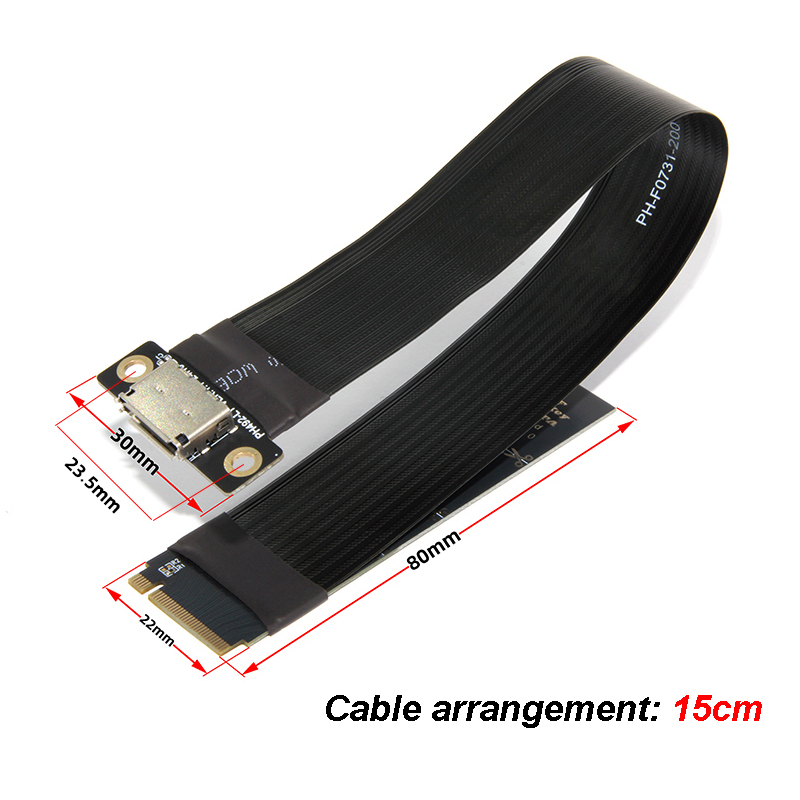 Cavo di prolunga M.2 NVME a Oc - Pcie Extension Cable recensione e prezzo