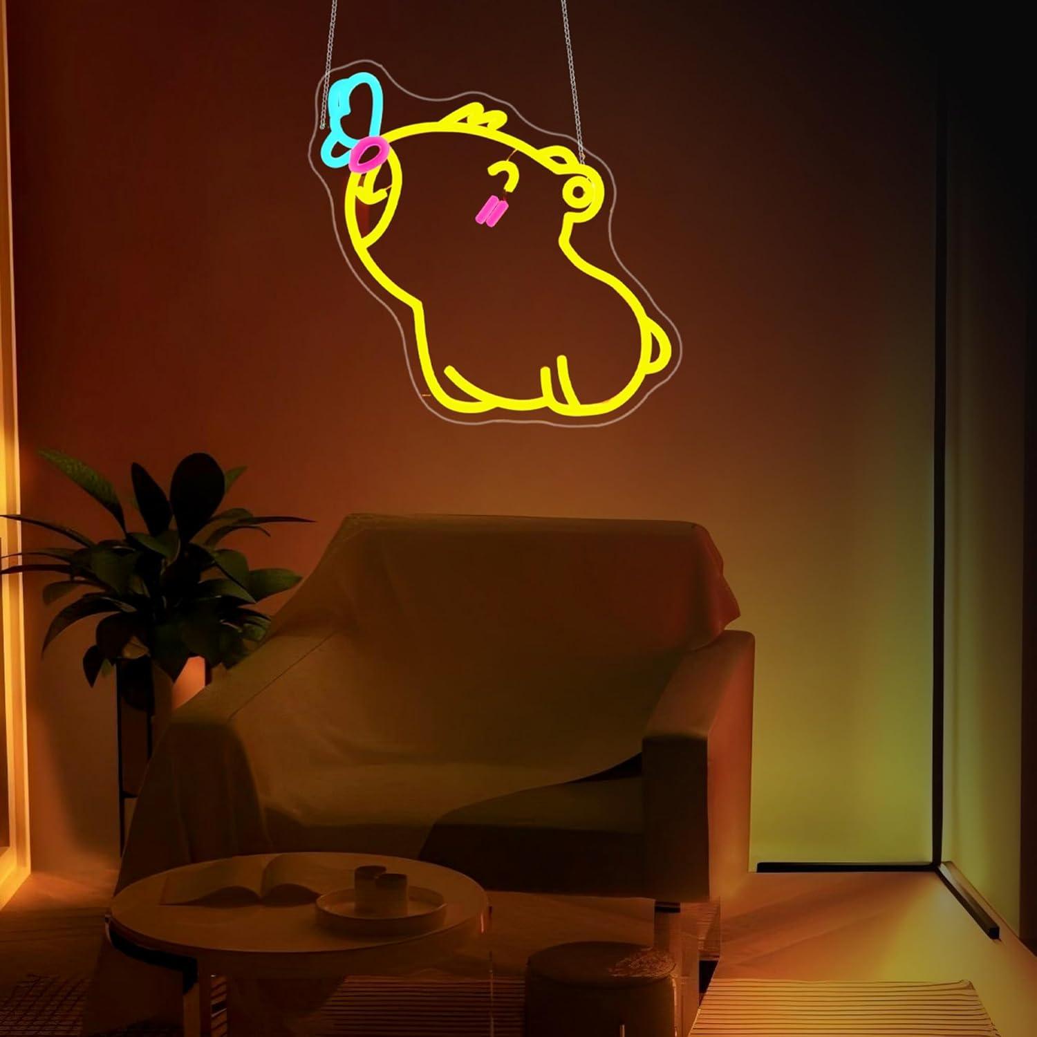 Insegna al Neon Capybara, Luci - Gaming Accessories Shop recensione e prezzo